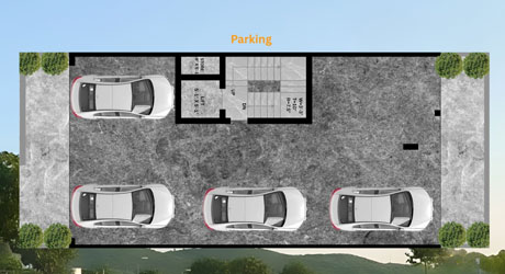 4BHK Luxury Floor Plan